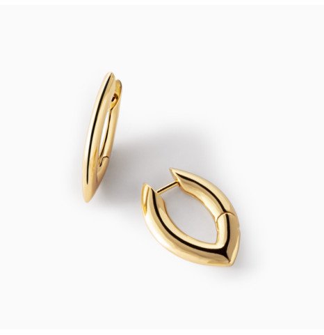 Pendientes Triangulares finas