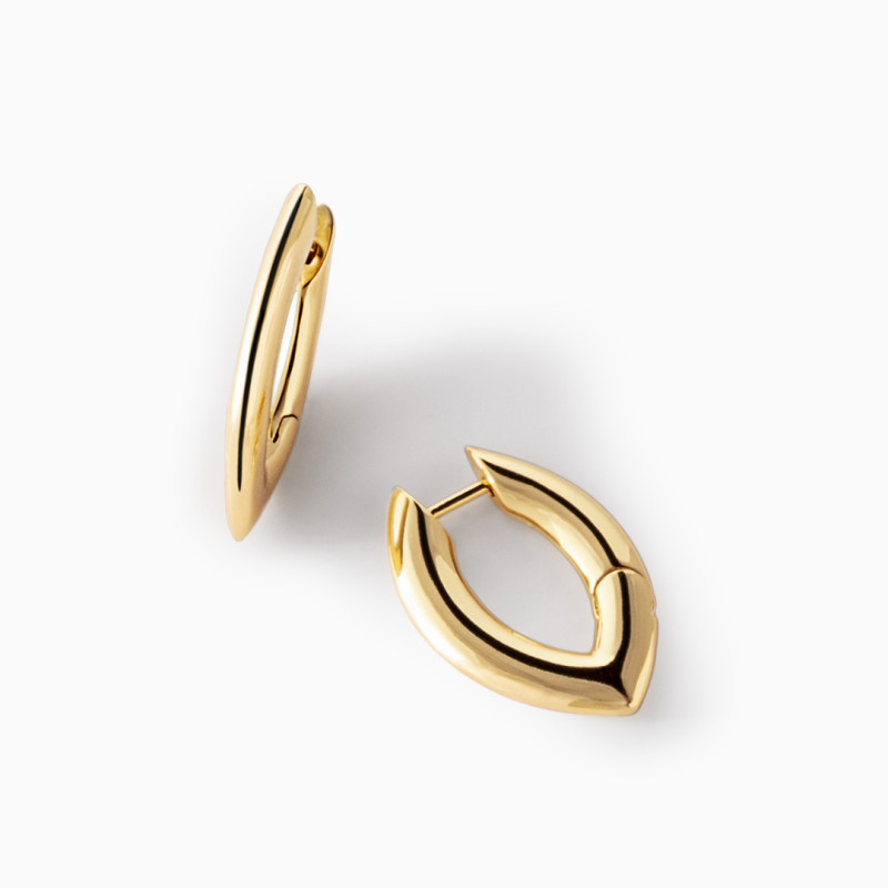 Pendientes Triangulares finas