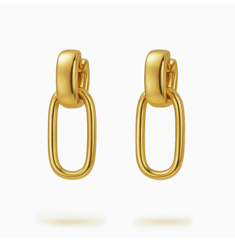 Pendientes de aro Doble...