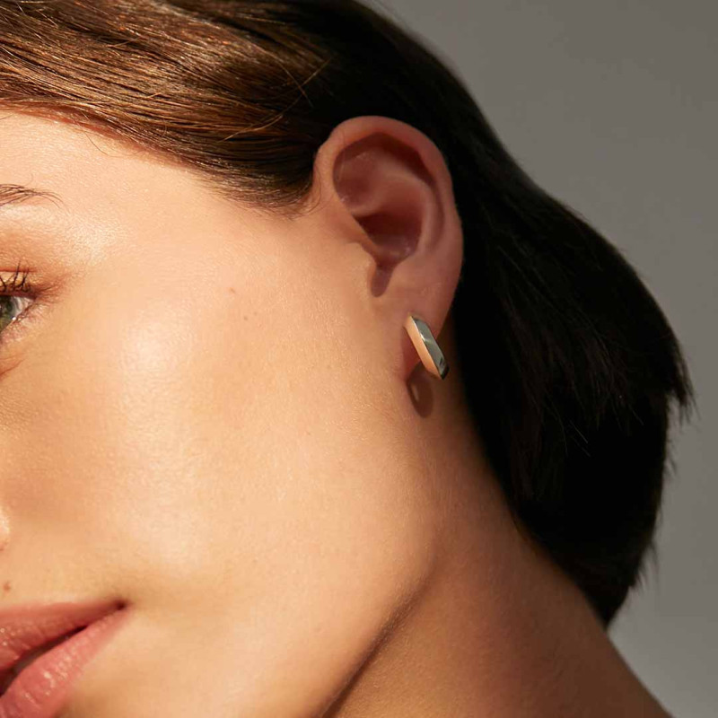 Pendientes de aro Kaity Plata de ley