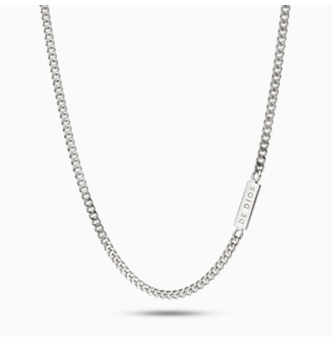 Cadena Grumet 100 Plata de...