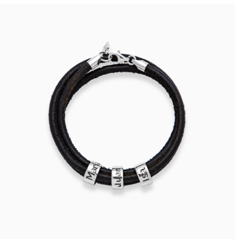 Pulsera de Cuero 3 vueltas...