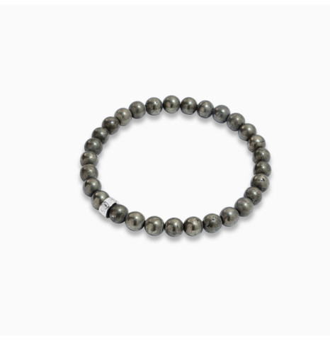 Pulsera Pirita DD Plata de...