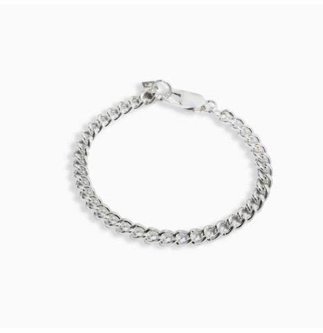 Pulsera Grumet III Plata de...