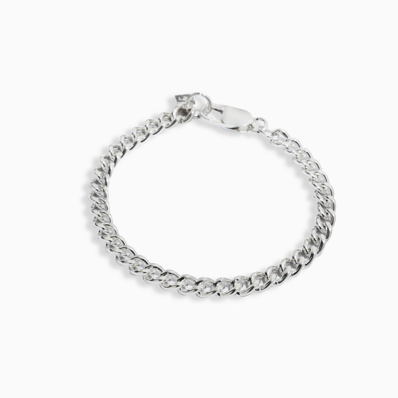 Pulsera Grumet III Plata de ley Hombre