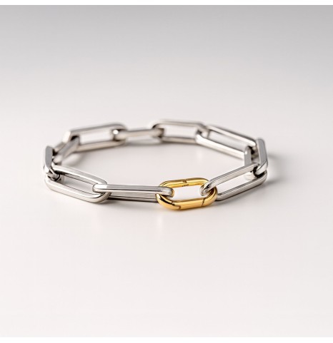 Pulsera eslabones gruesos...