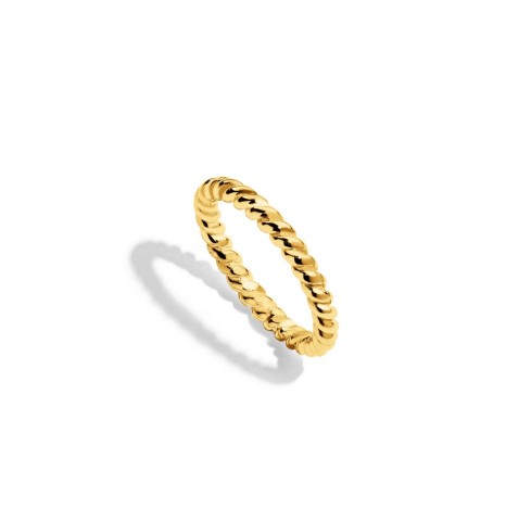 Anillo Trenzado Plata de ley