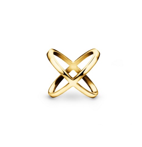 Anillo Cruzado Plata de ley