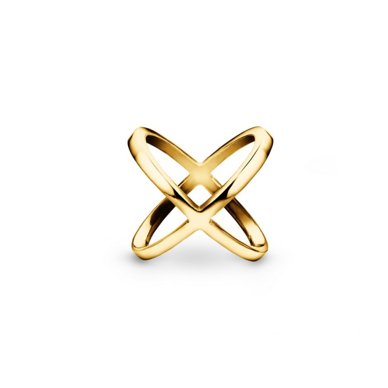 Anillo Cruzado Plata de ley