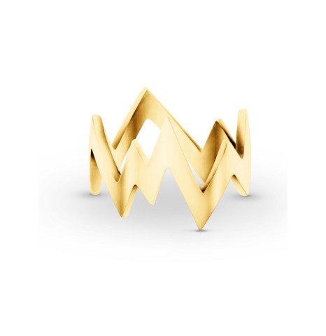 Anillo ZigZag Plata de ley