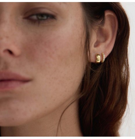 Pendientes con 5 Circonitas...