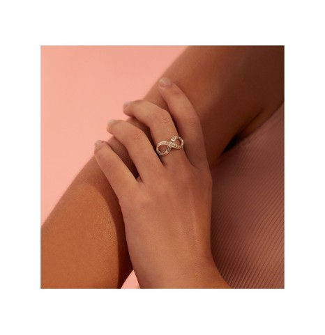 Anillo Infinito Circonitas...
