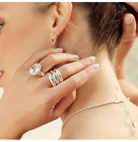 Anillo Cushion Cristal...