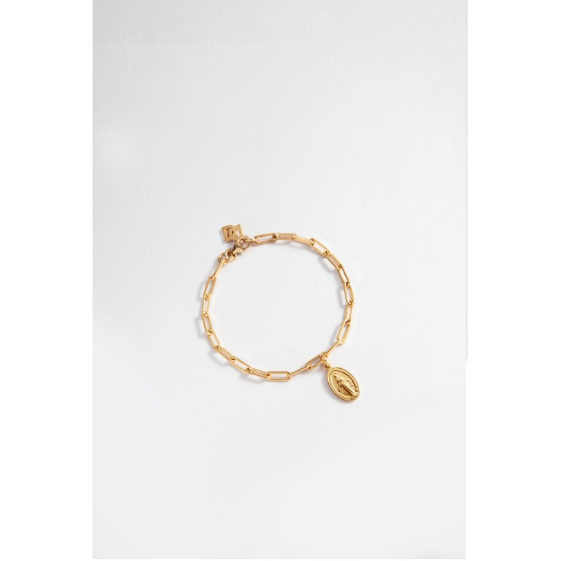 Pulsera Virgen de la Milagrosa Plata de ley
