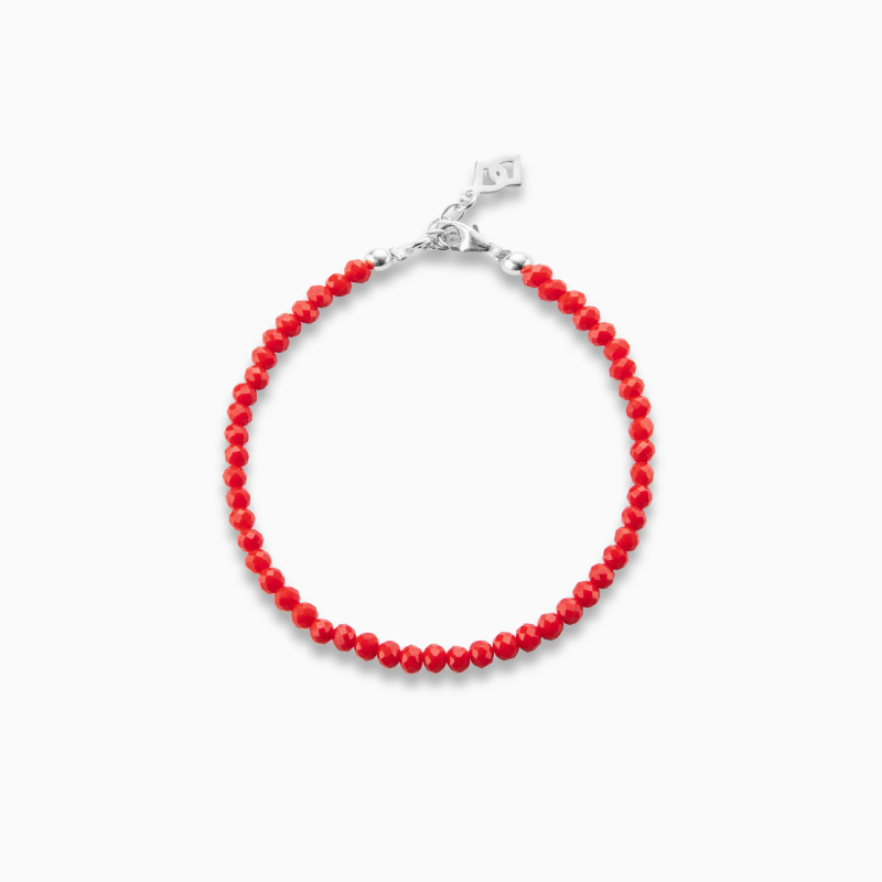 Pulsera cristales Rojos