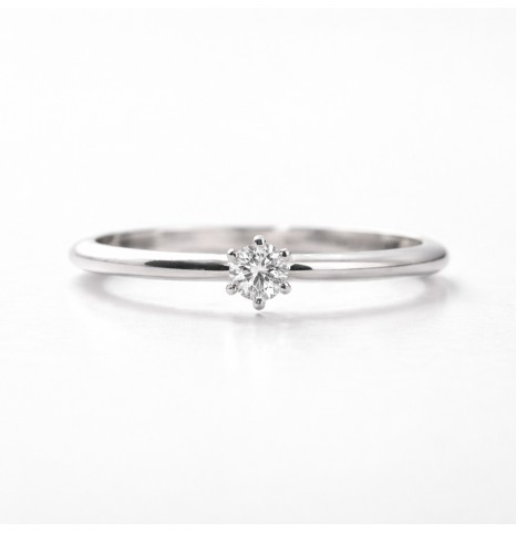 Anillo Compromiso Solitario...