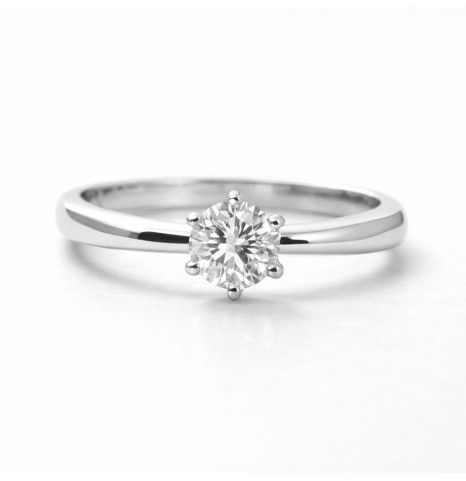 Anillo Compromiso Solitario...