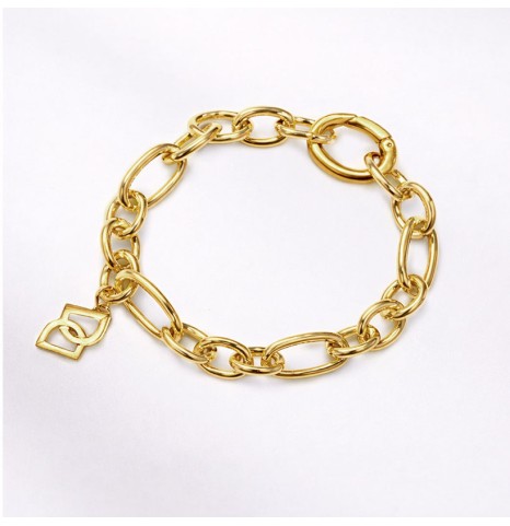 Pulsera cadena combinada...