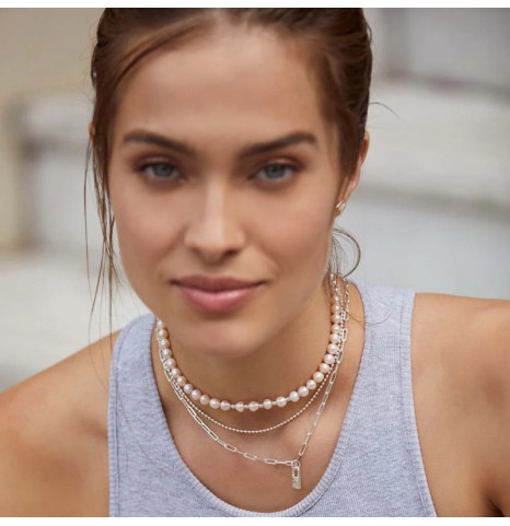 Collar Eternity Plata de ley