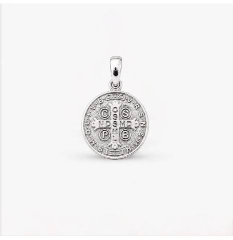 Dije San Benito 2cms Plata...