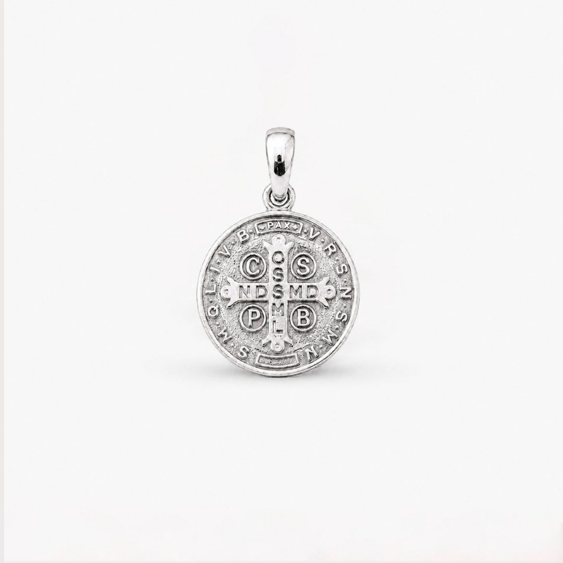 Dije San Benito 2cms Plata de ley