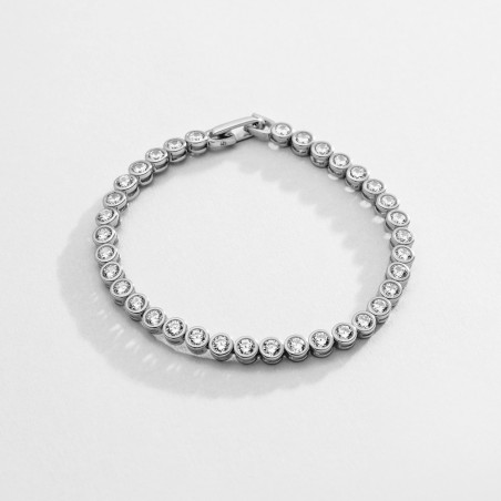 Pulsera Tennis Plata de ley